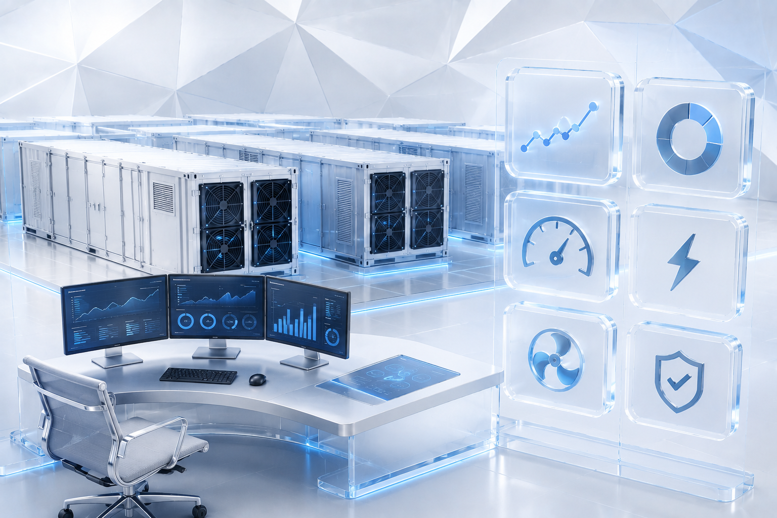 Какие KPI нужны для управления промышленным майнинг-центром