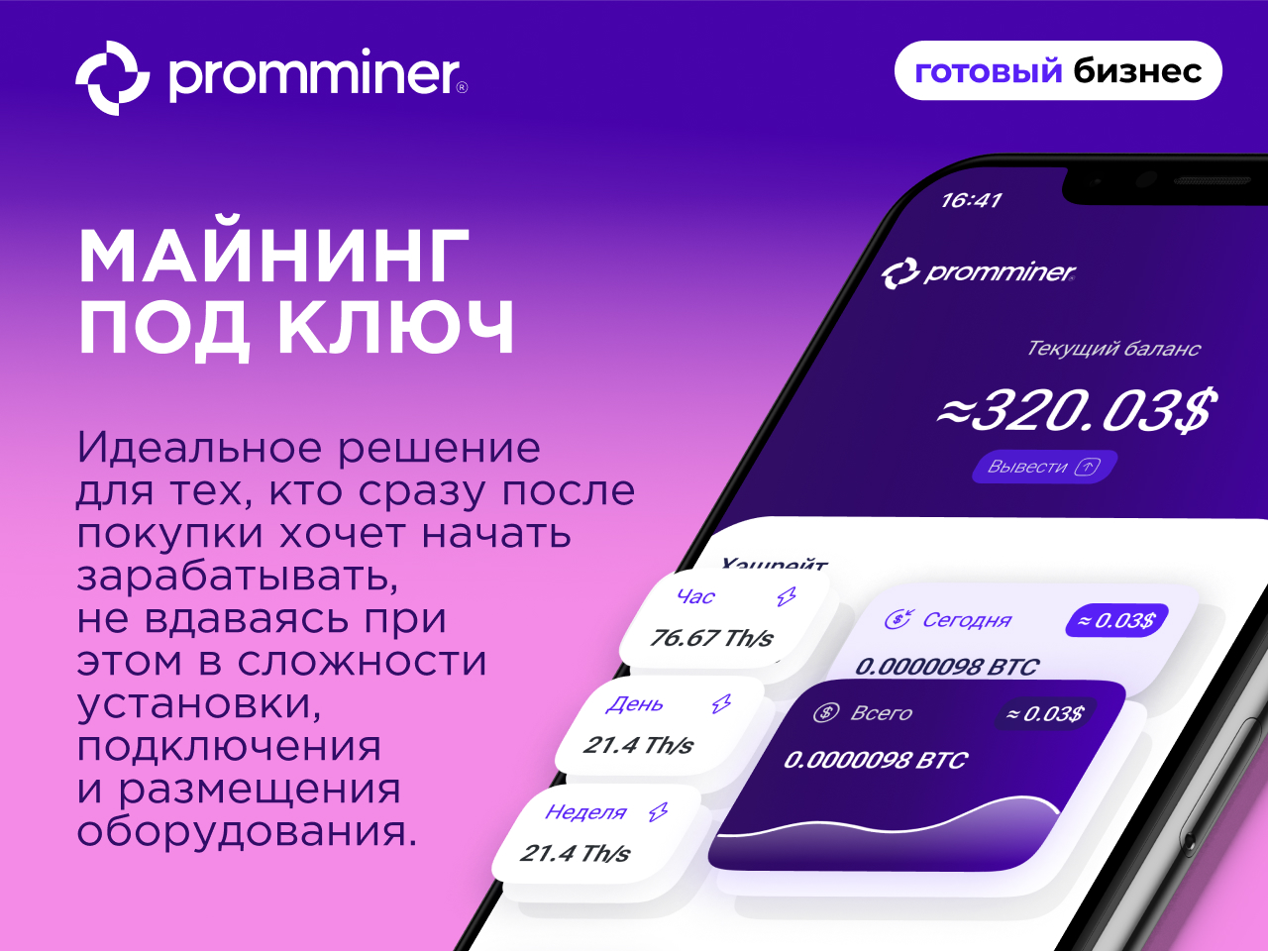 Готовый бизнес  PM Medium на 120 мест