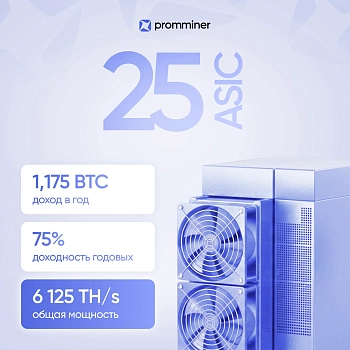 Майнинг ферма 25 устройств
